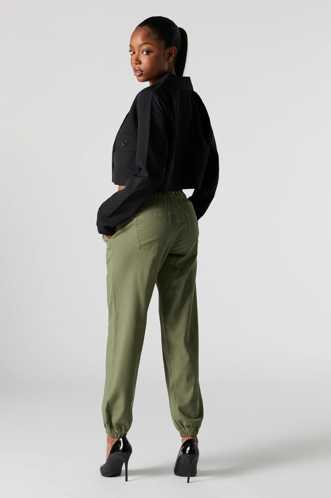 Drawstring Jogger sold by Urban Planet product image thumbnail 3