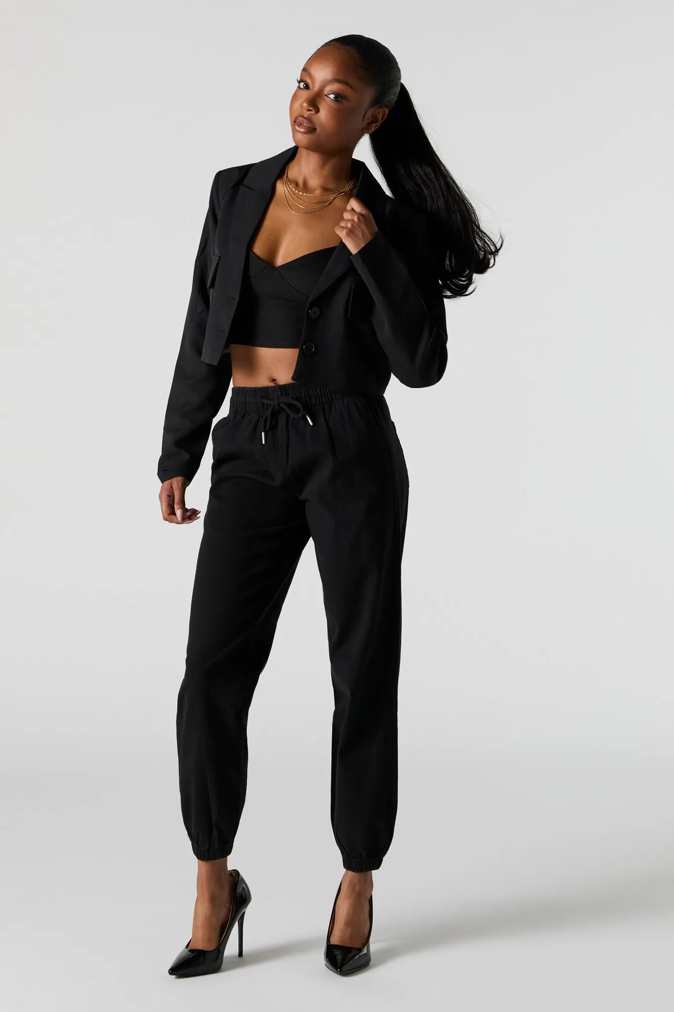 Drawstring Jogger sold by Urban Planet product image thumbnail 4