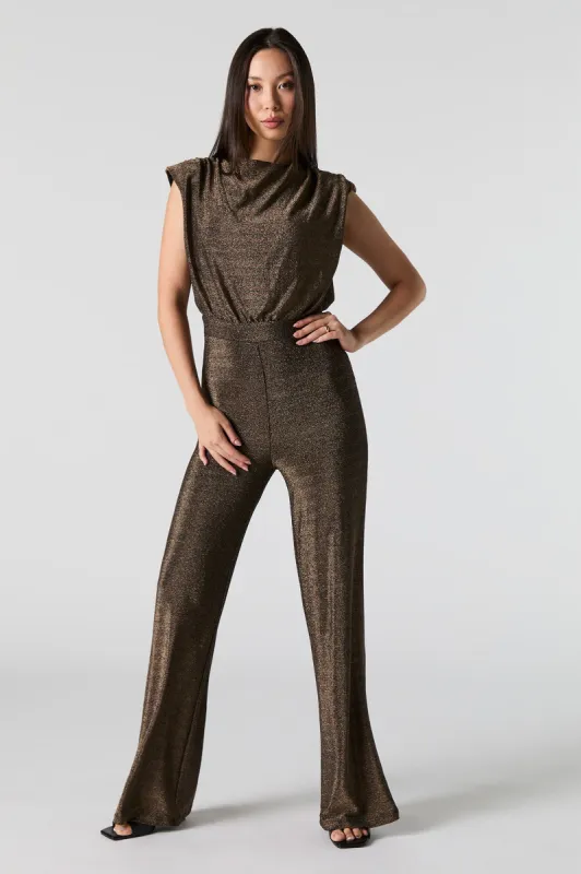 Sparkle Sleeveless Jumpsuit sold by Urban Planet