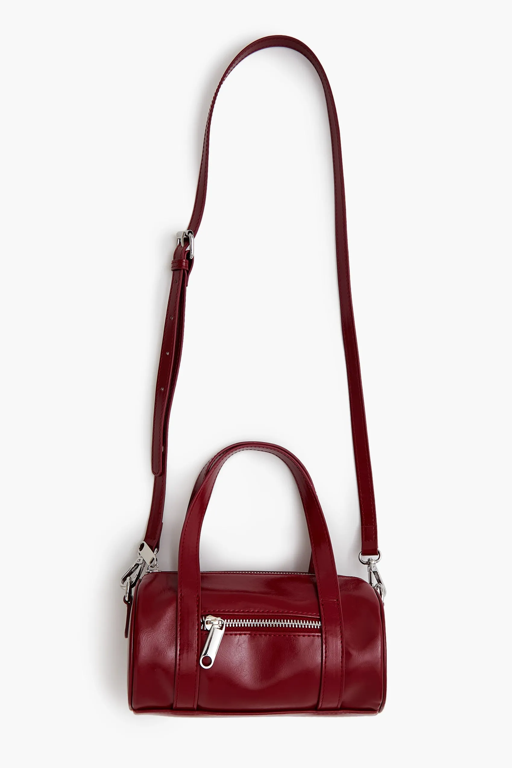 Faux Leather Barrel Bag sold by Urban Planet product image thumbnail 3