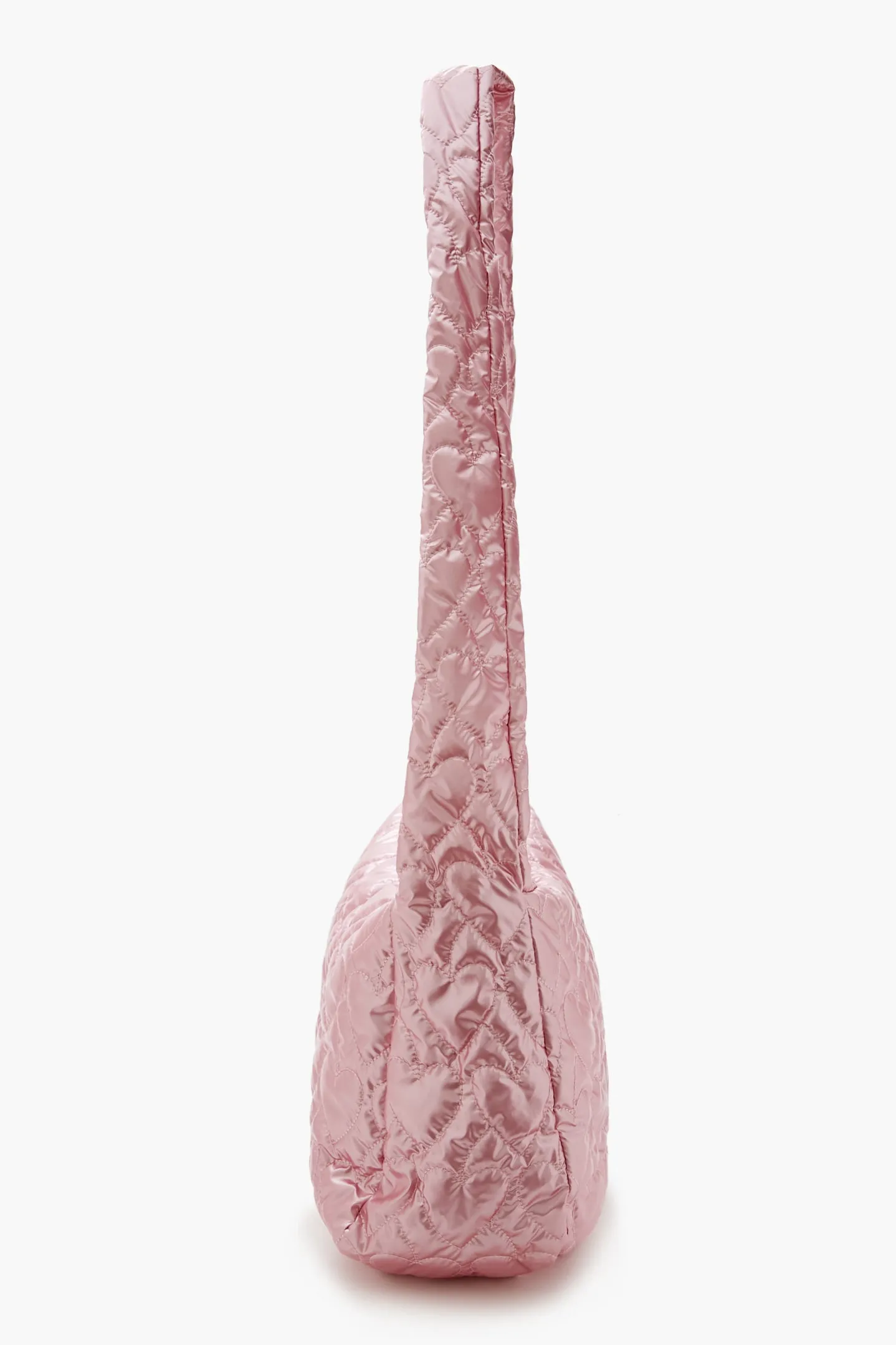 Heart Quilted Metallic Shoulder Bag sold by Urban Planet product image thumbnail 3