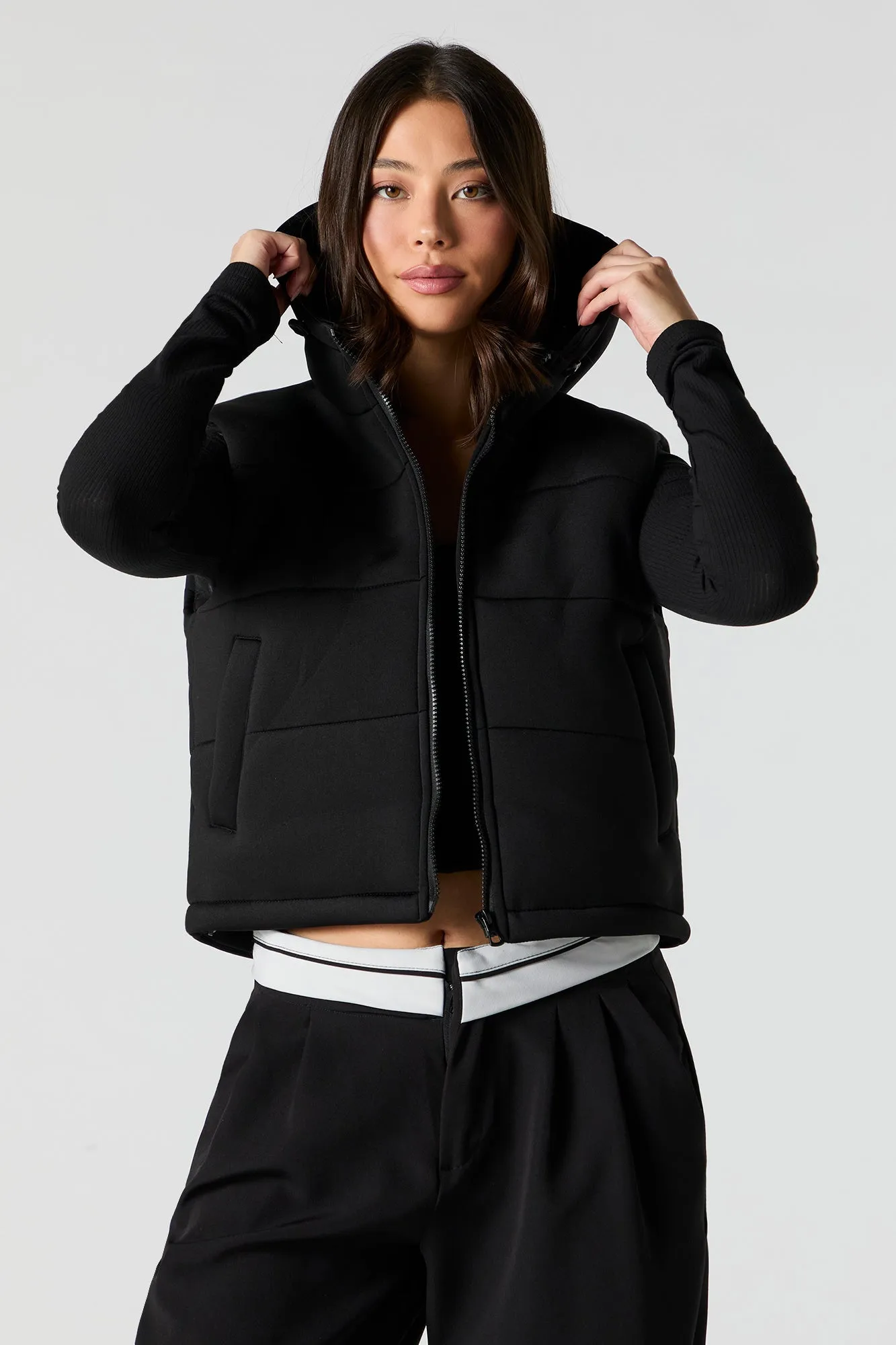 Scuba Puffer Vest sold by Urban Planet product image thumbnail 4