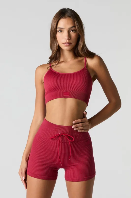 Short Sommer Ray Active côtelé sans couture sold by Urban Planet