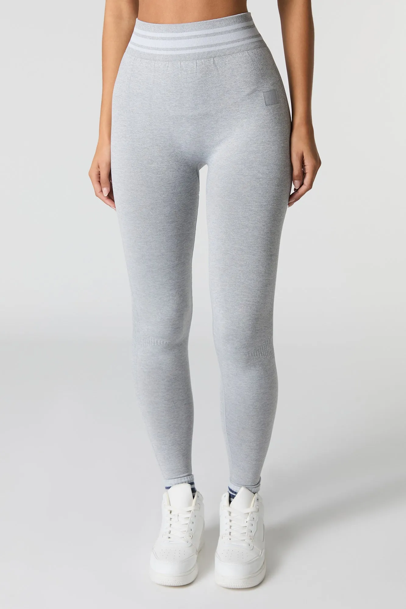 Legging Sommer Ray Active sans couture avec bande de taille rayée sold by Urban Planet product image thumbnail 2