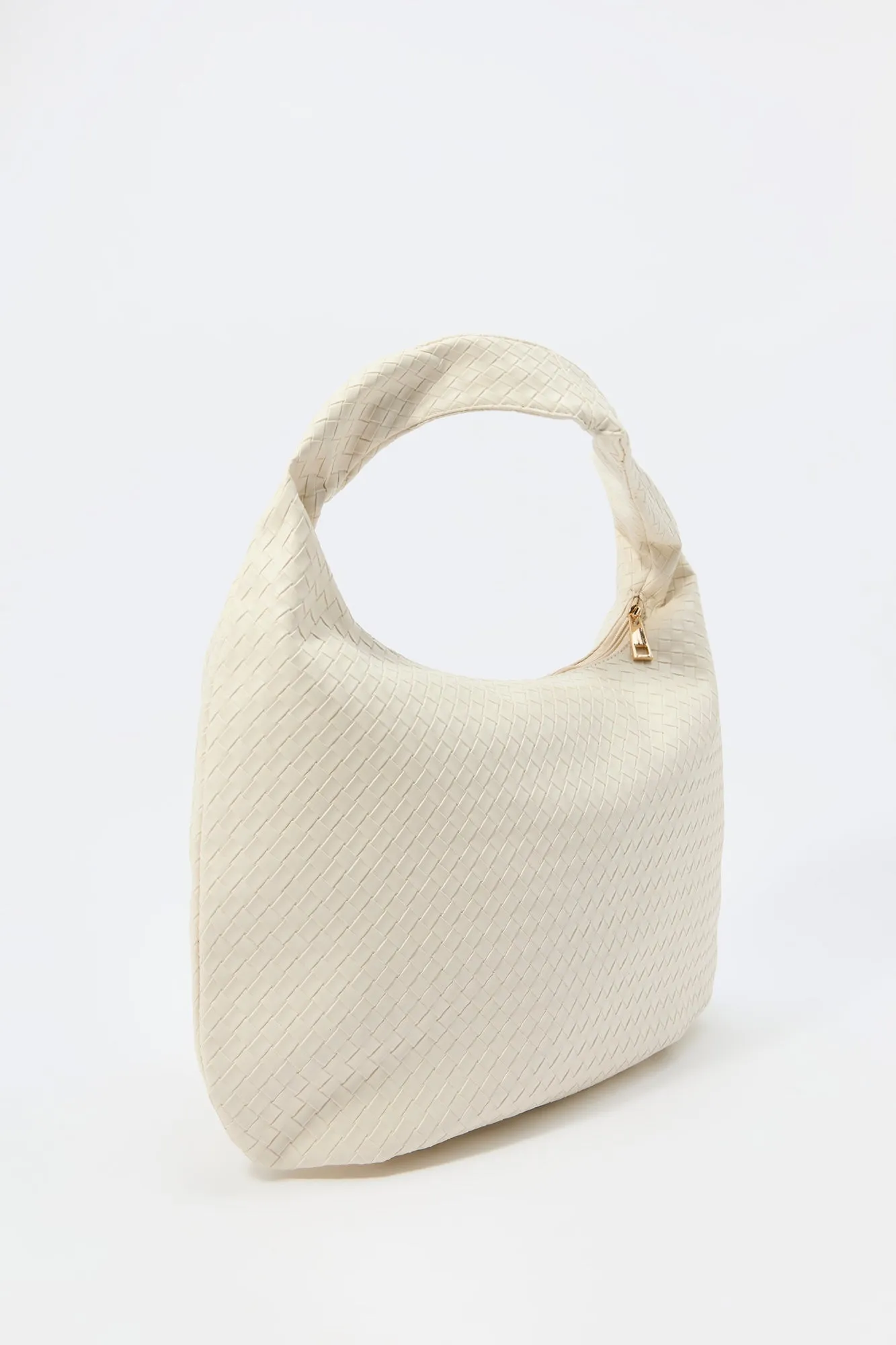 Faux Leather Large Hobo Shoulder Bag sold by Urban Planet product image thumbnail 2