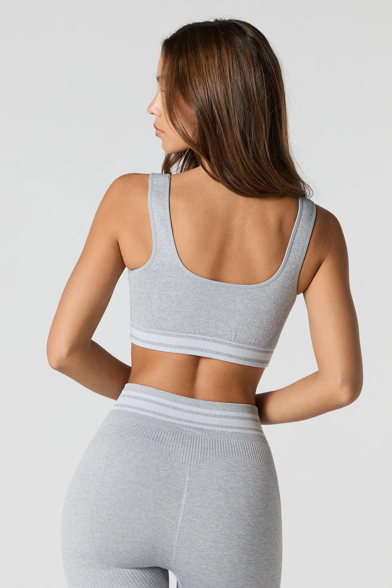 Sommer Ray Ribbed Active Bra sold by Urban Planet product image thumbnail 2