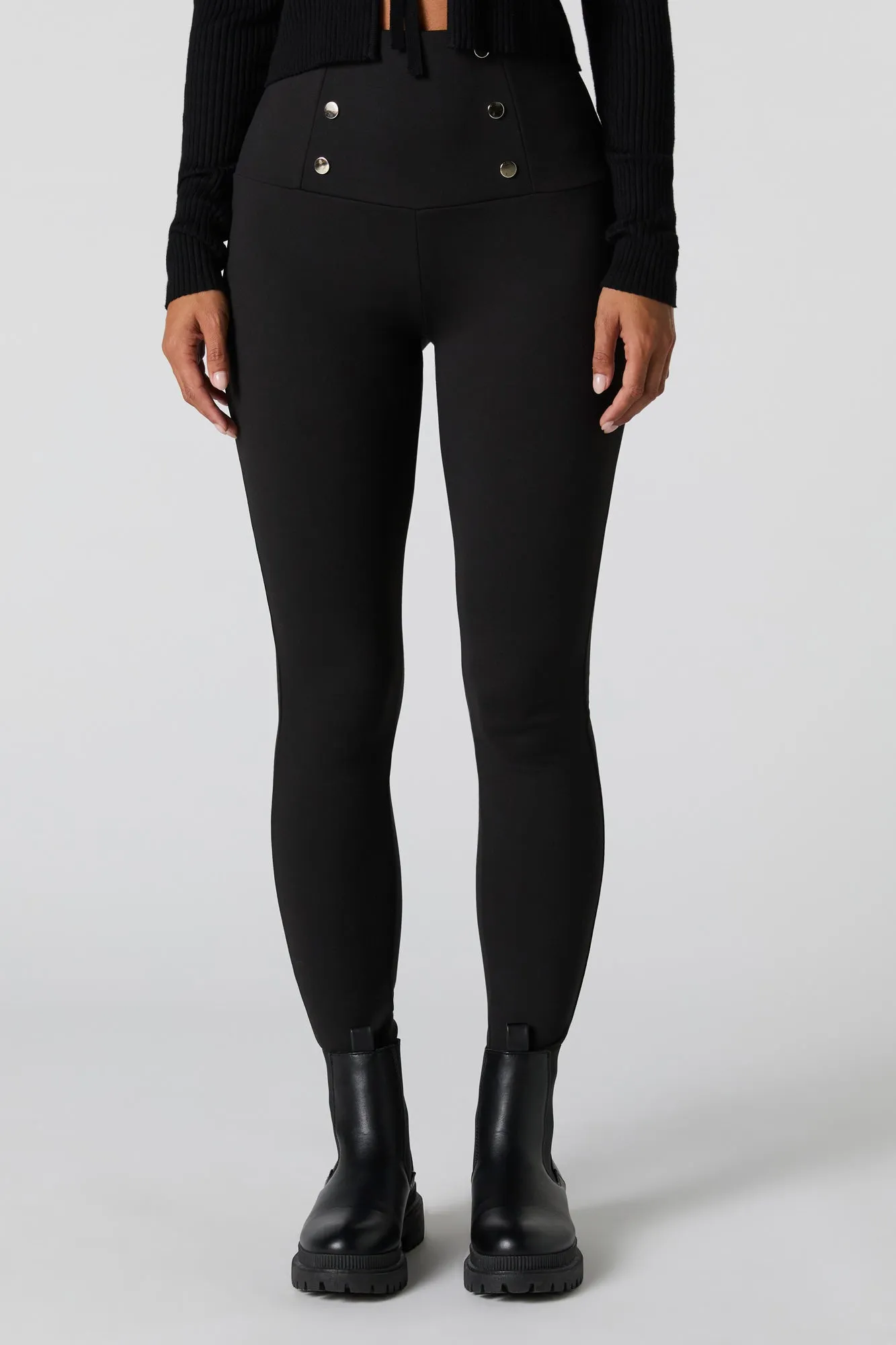Utility Button Soft Legging sold by Urban Planet product image thumbnail 5