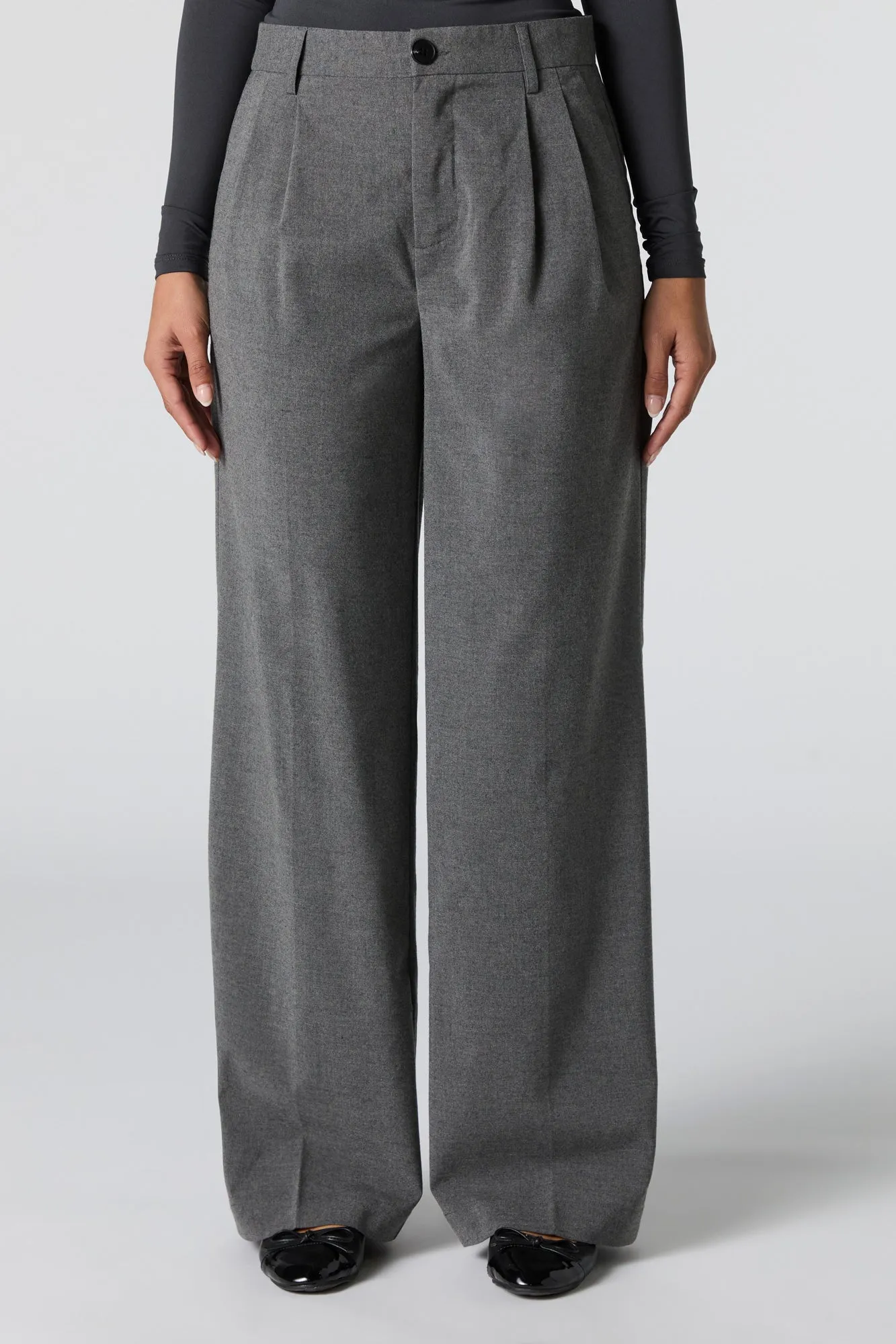 Pleated Wide Leg Dress Pant sold by Urban Planet product image thumbnail 2
