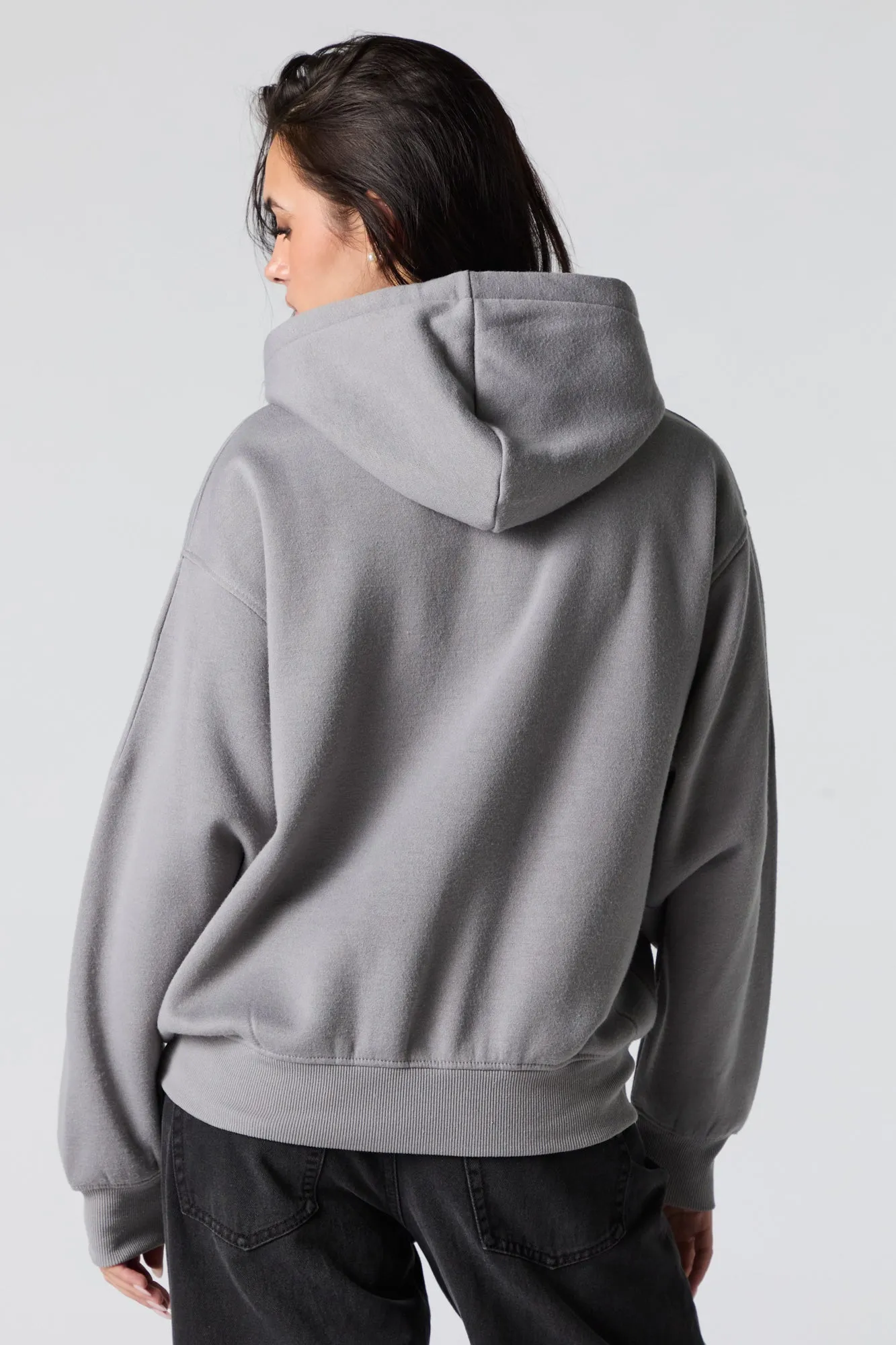 Graphic Fleece Hoodie sold by Urban Planet product image thumbnail 2