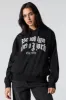 Graphic Fleece Hoodie sold by Urban Planet
