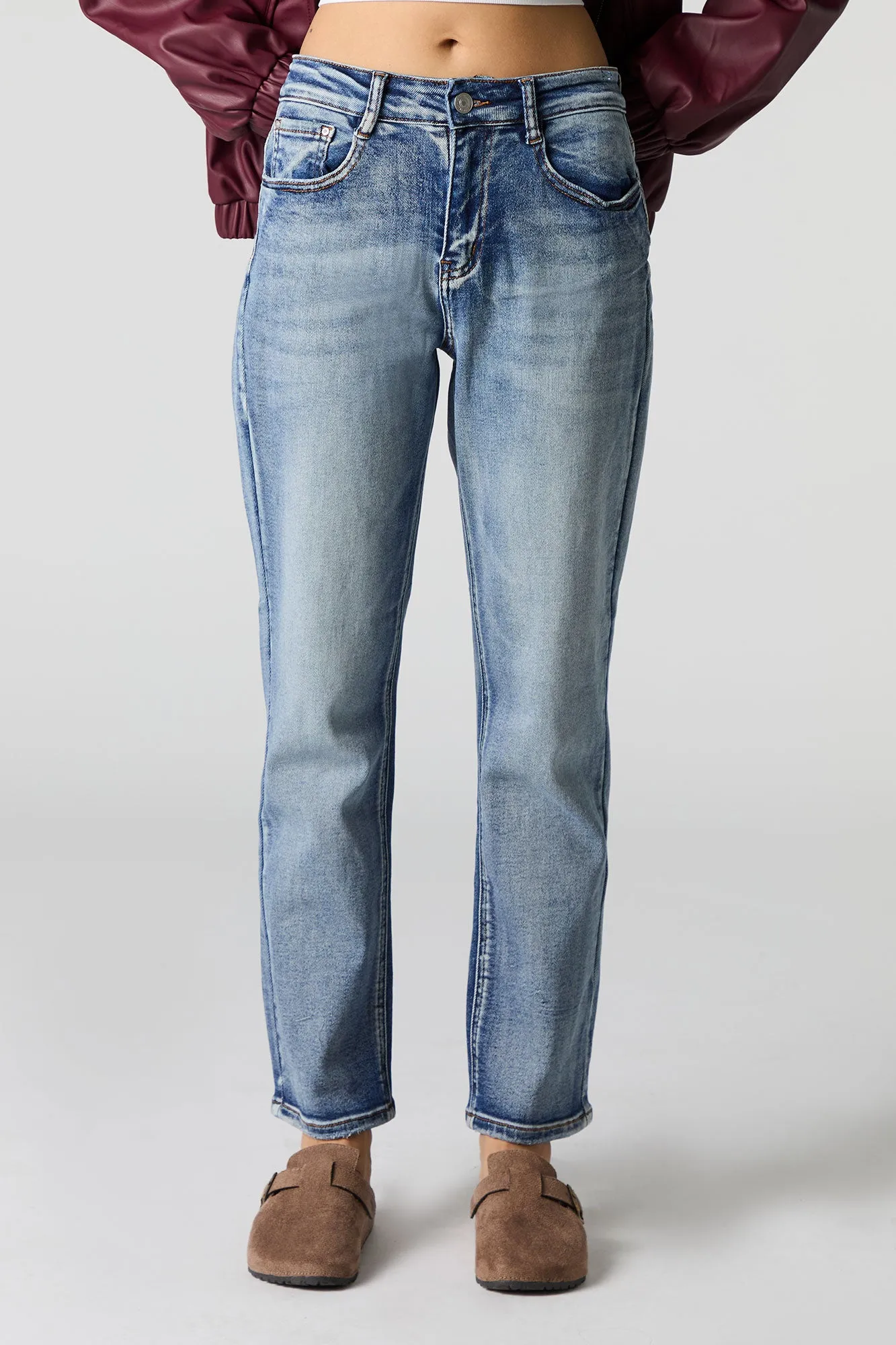 Vintage Wash Straight Leg Jean sold by Urban Planet product image thumbnail 5