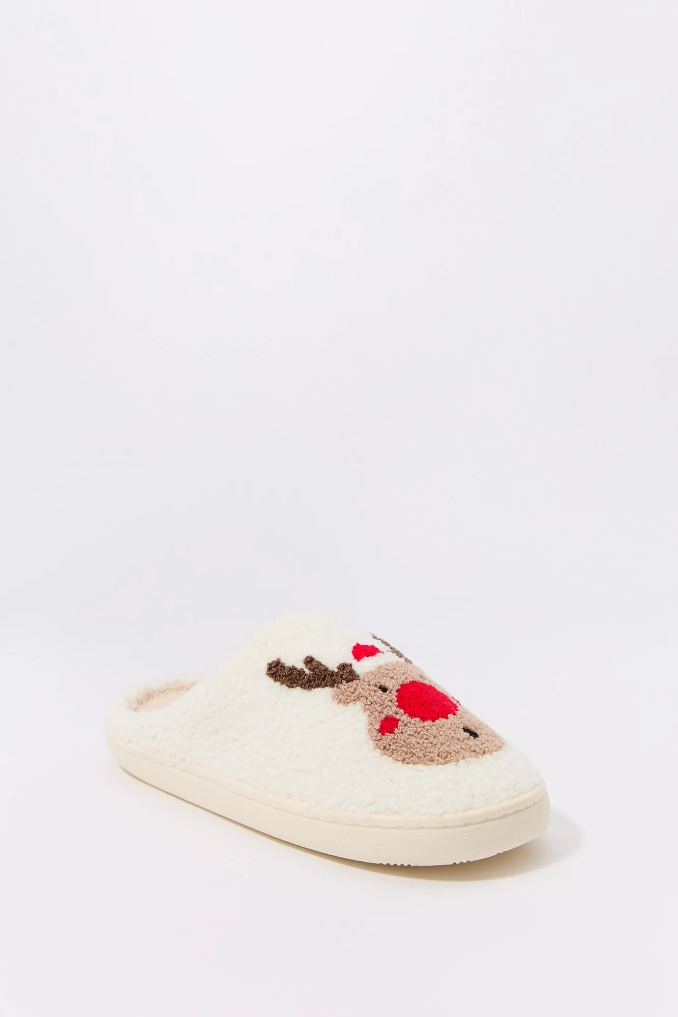 Pantoufles de Noël en Sherpa sold by Urban Planet product image thumbnail 3