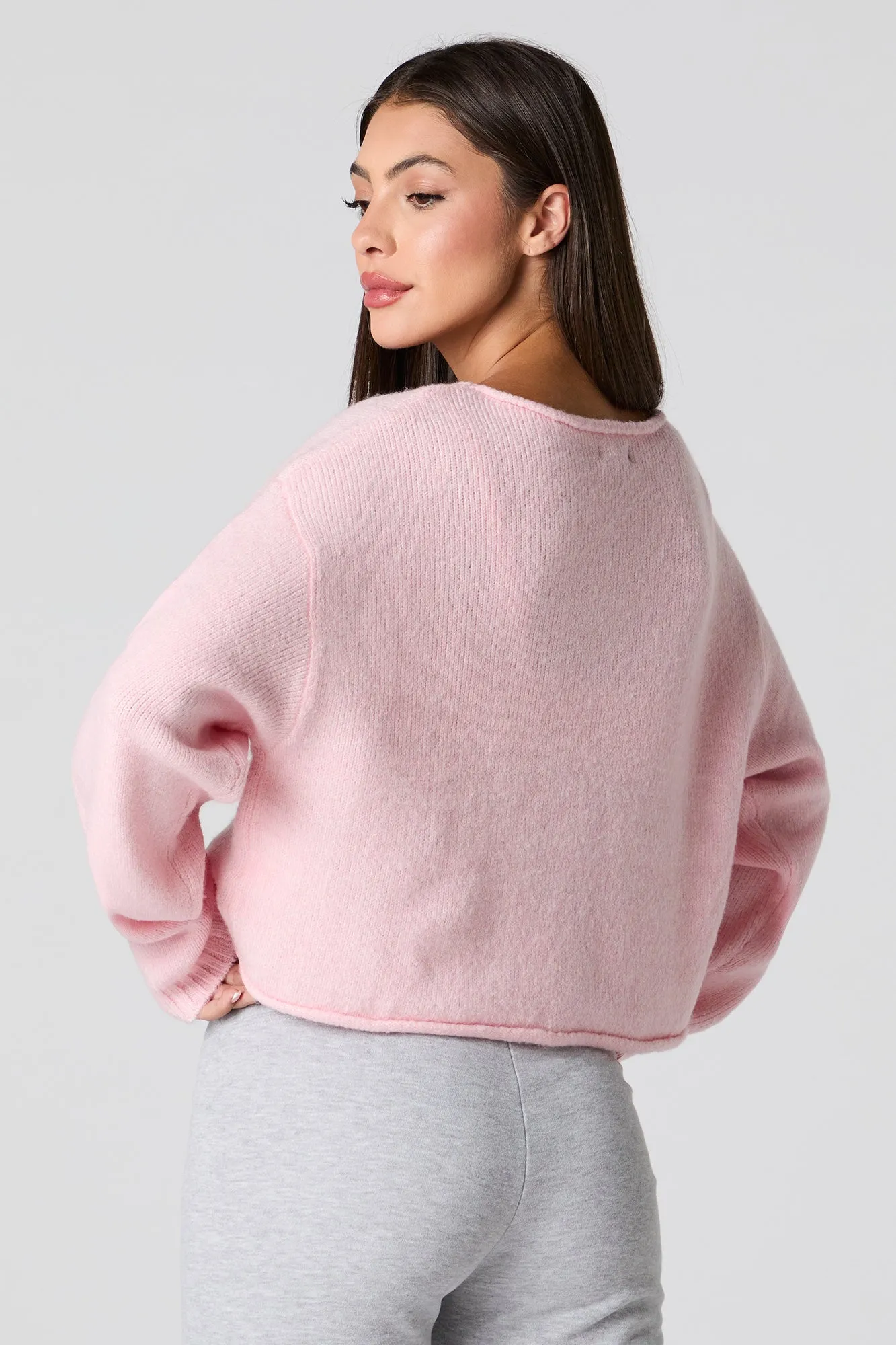 Chandail carré à encolure bateau sold by Urban Planet product image thumbnail 5