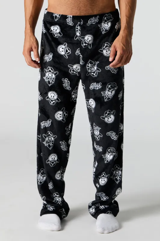 Pantalon de pyjama en peluche imprimée sold by Urban Planet