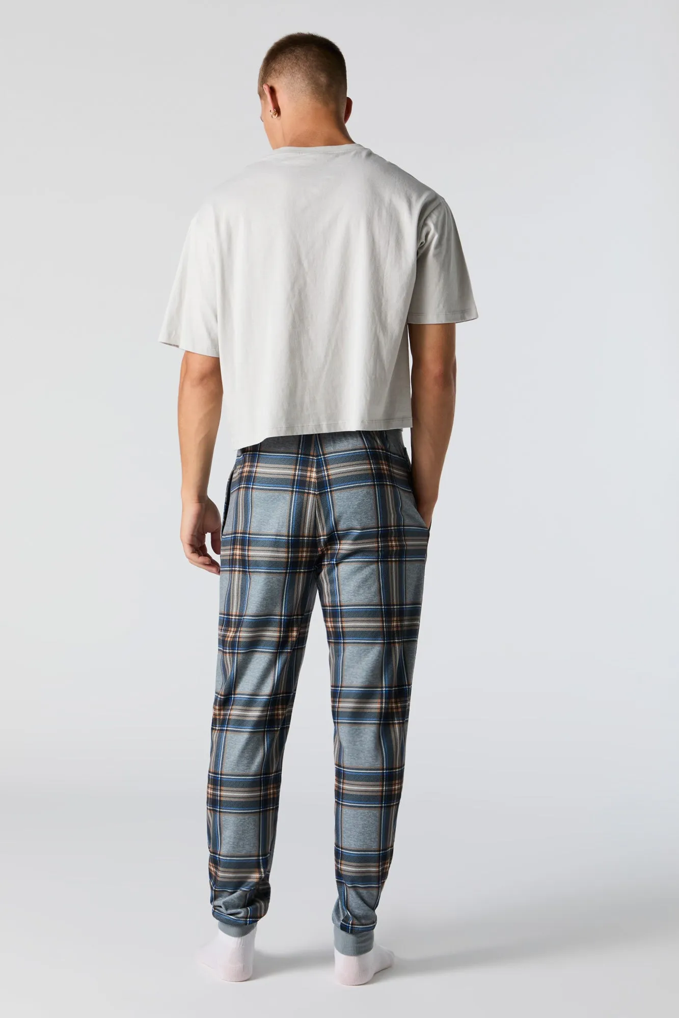 Plaid Pajama Jogger sold by Urban Planet product image thumbnail 3