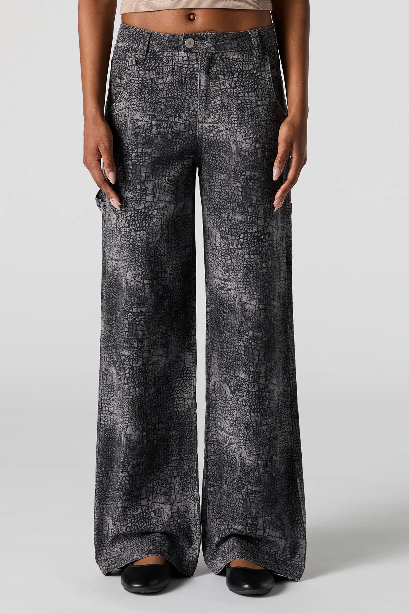 Wide Leg Carpenter Pant sold by Urban Planet product image thumbnail 2