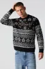 Chandail de Noël en tricot jersey jacquard à imprimé Cheers sold by Urban Planet