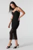 Rhinestone Mesh Bustier Midi Dress sold by Urban Planet