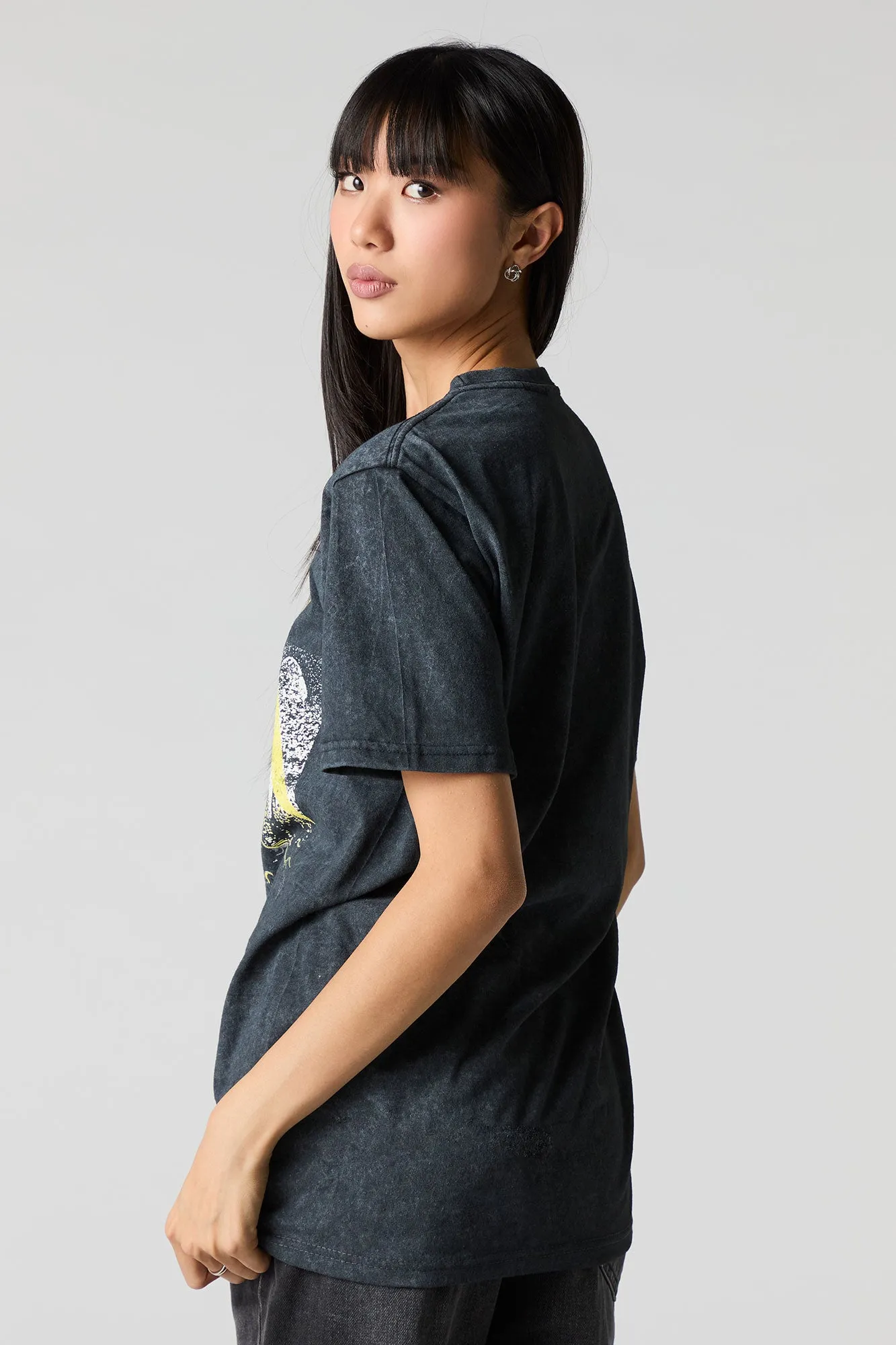 Batman Returns Unisex Graphic Washed T-Shirt sold by Urban Planet product image thumbnail 3