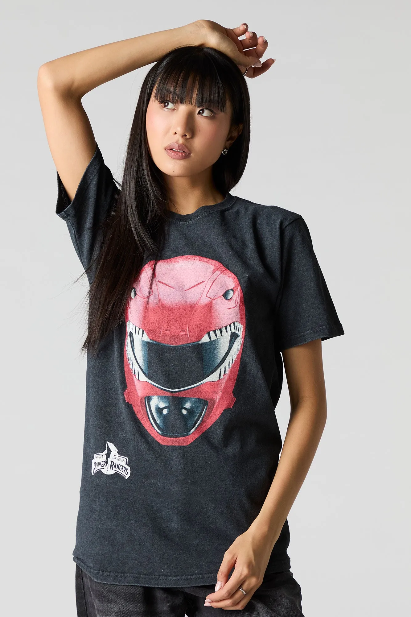 Power Rangers Unisex Graphic Washed T-Shirt sold by Urban Planet