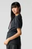 T-shirt unisexe délavé à imprimé Power Rangers sold by Urban Planet