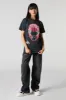 T-shirt unisexe délavé à imprimé Power Rangers sold by Urban Planet