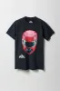 T-shirt unisexe délavé à imprimé Power Rangers sold by Urban Planet