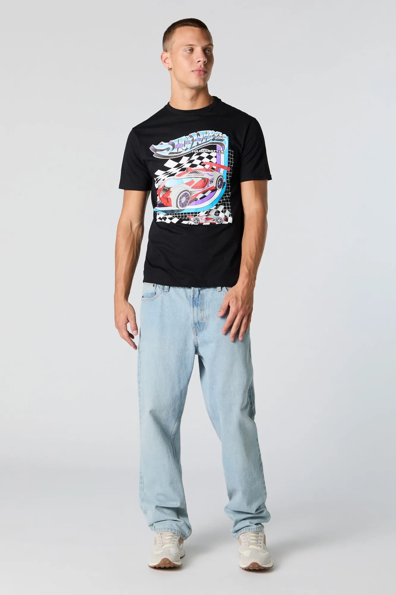 Hot Wheels™ Full Throttle Graphic T-Shirt sold by Urban Planet product image thumbnail 4