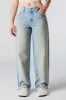 Vintage Wash Low Rise Baggy Jean sold by Urban Planet