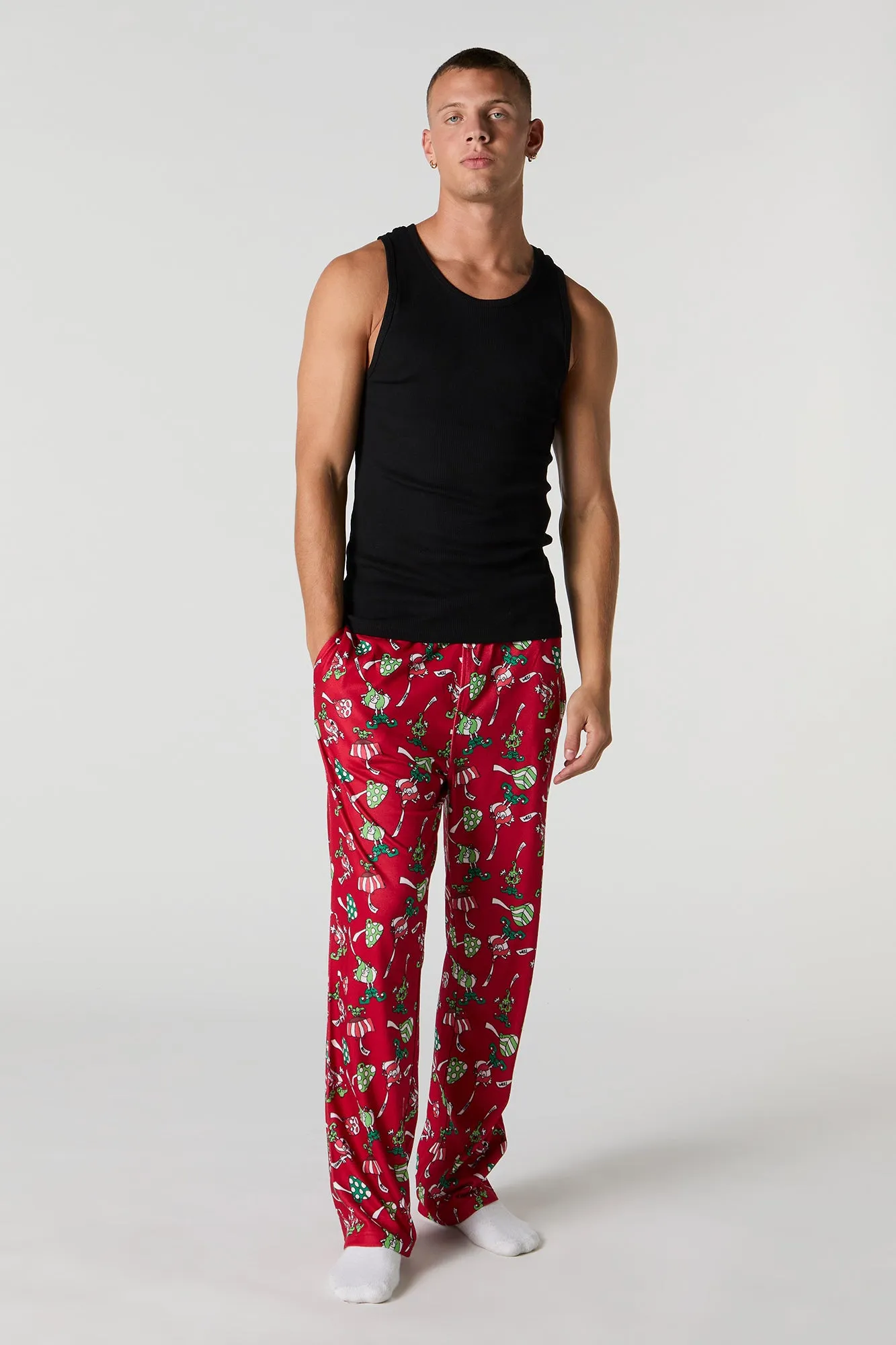 Christmas Print Pajama Bottom sold by Urban Planet product image thumbnail 3