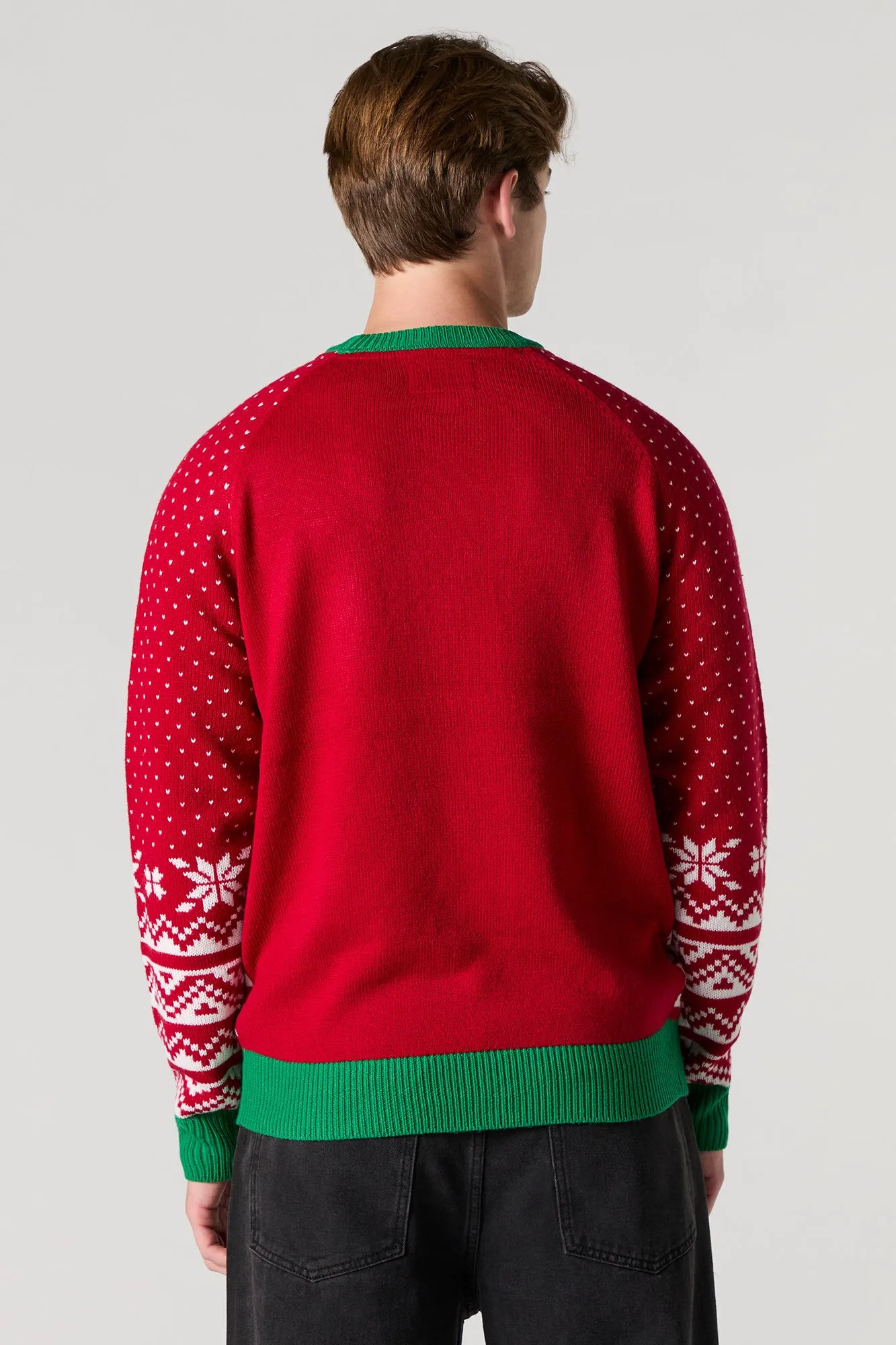 Rudolph Light Up Ugly Christmas Sweater sold by Urban Planet product image thumbnail 2