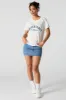 Westminster London Embroidered Boyfriend T-Shirt sold by Urban Planet