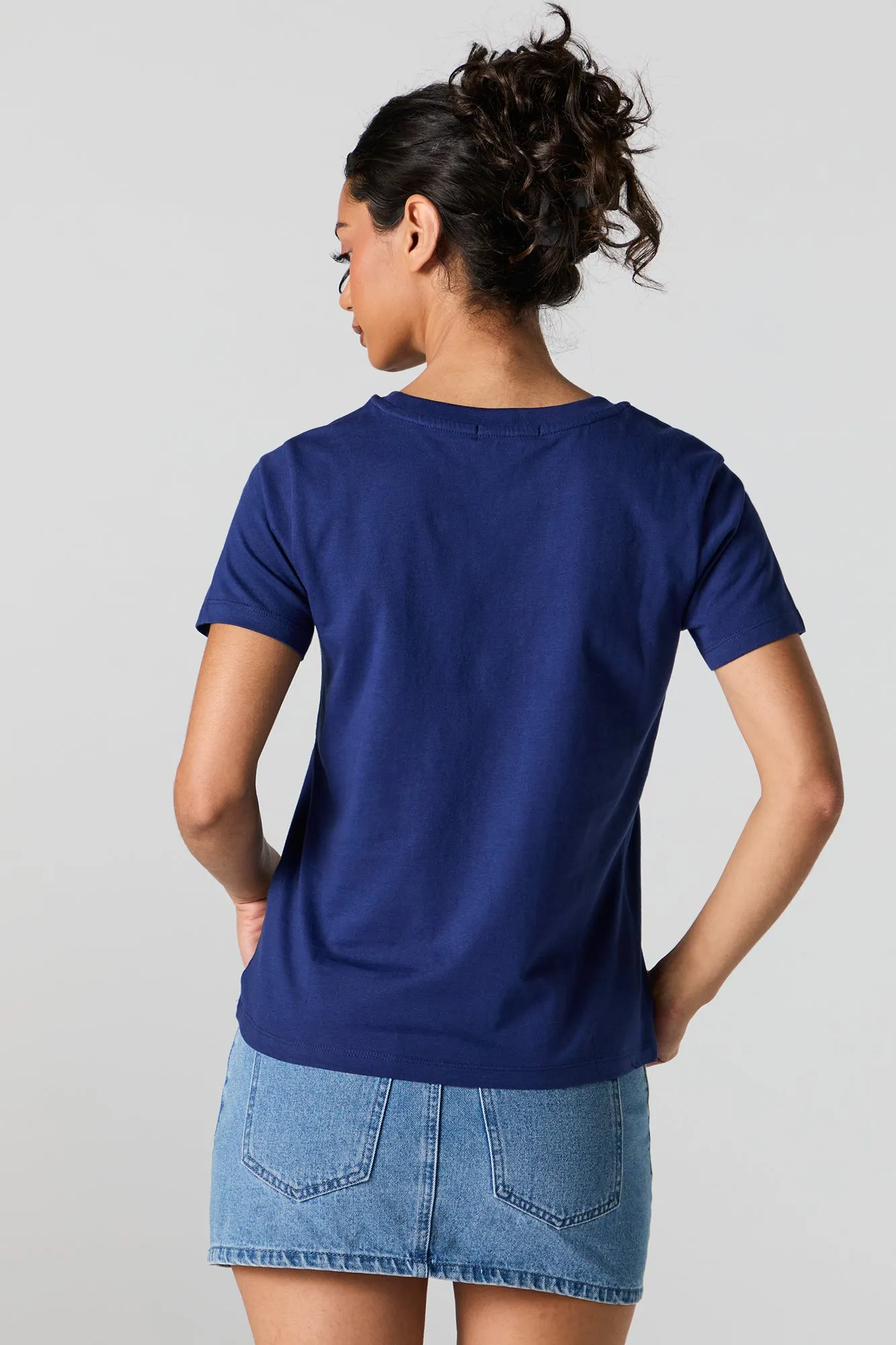 Dreamer Graphic Boyfriend T-Shirt sold by Urban Planet product image thumbnail 2