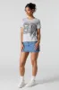 91 Rhinestone Graphic Boyfriend T-Shirt sold by Urban Planet