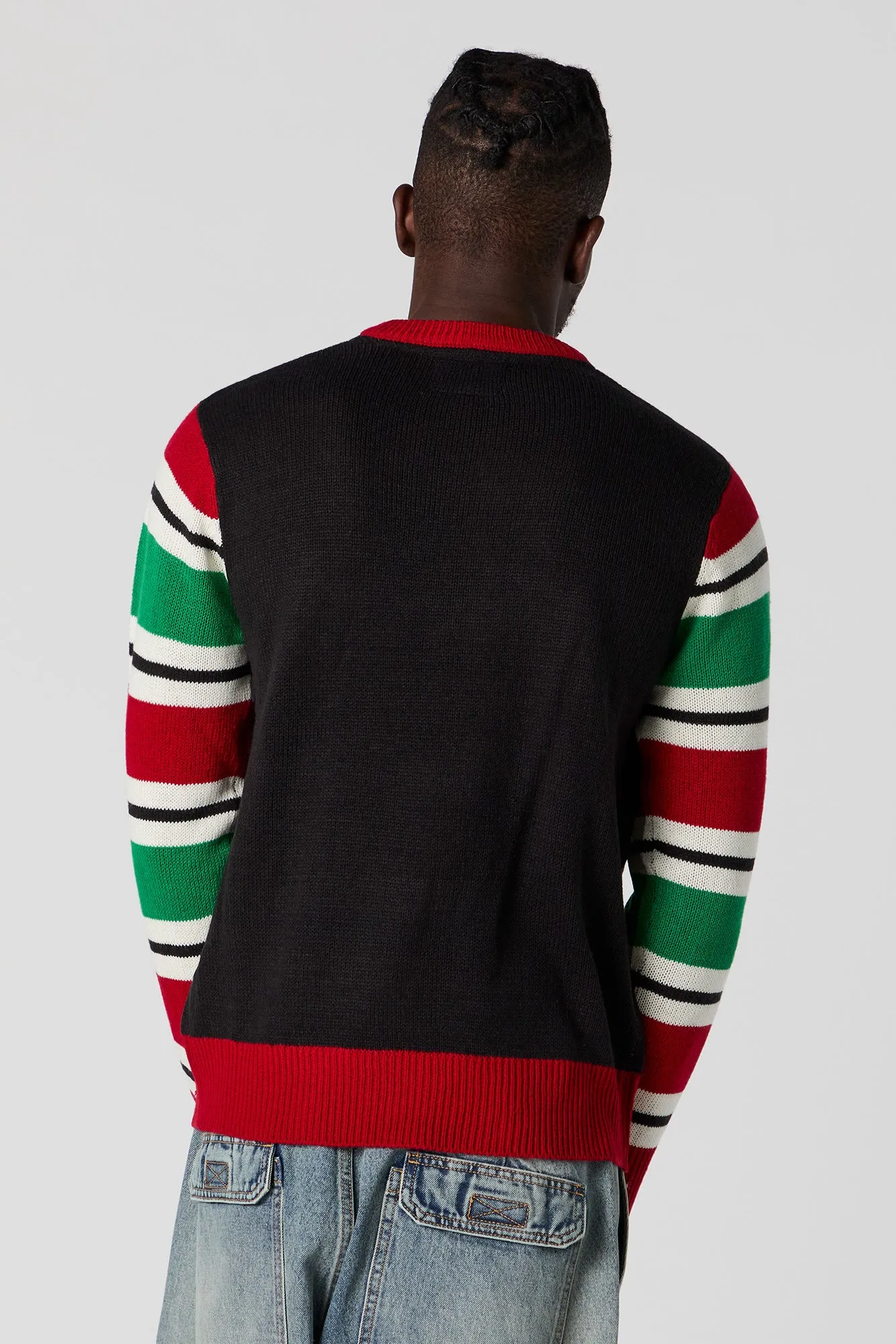 3D Santa Beard Ugly Christmas Sweater sold by Urban Planet product image thumbnail 2