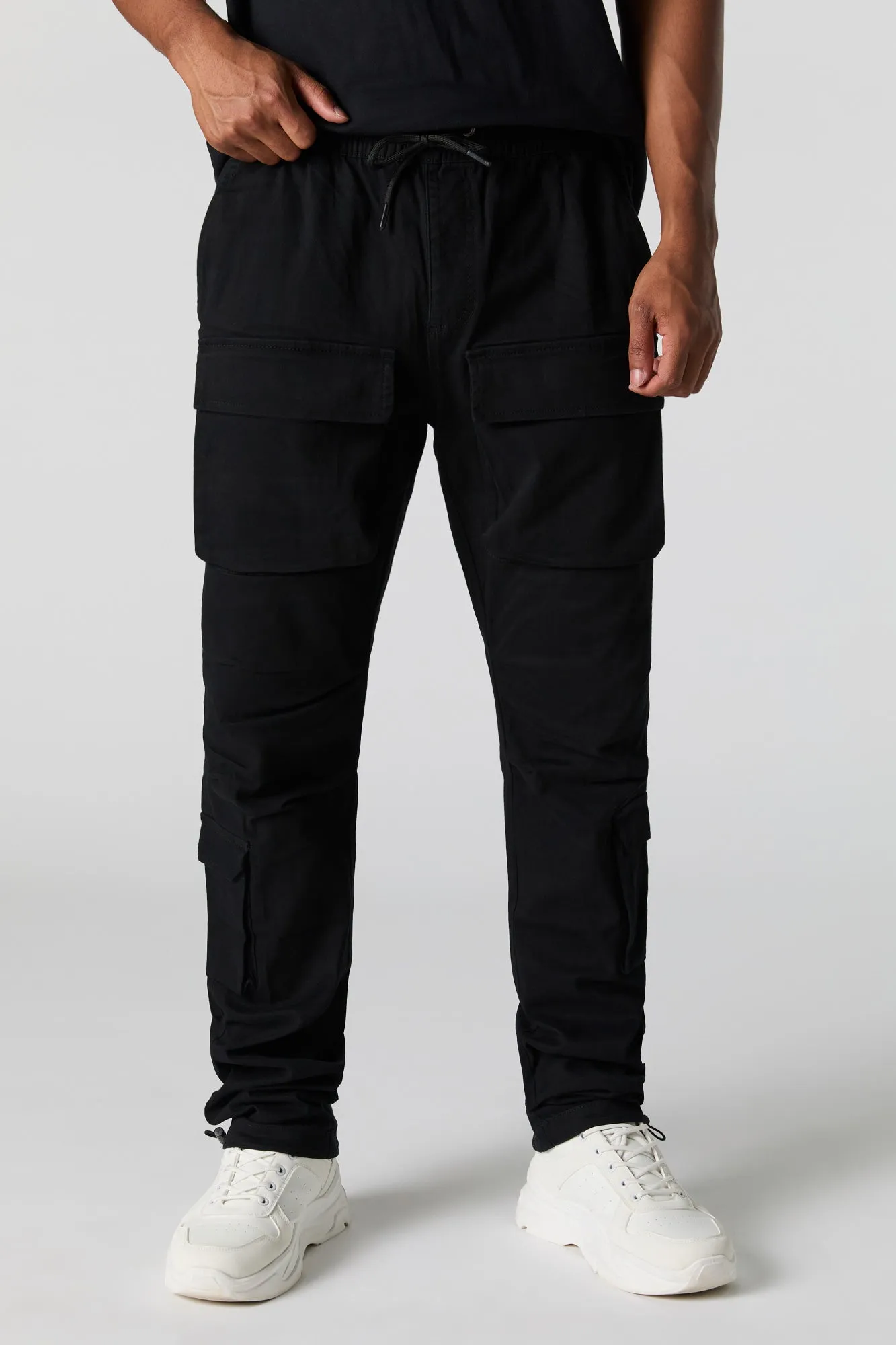 Multi Pocket Open Bottom Cargo Jogger sold by Urban Planet product image thumbnail 4