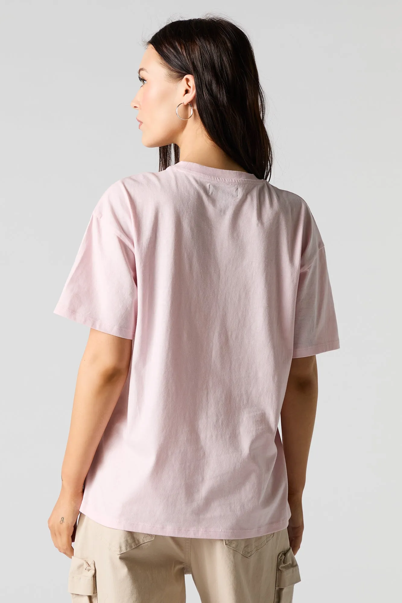 T-shirt de coupe garçonne à imprimé 14 sold by Urban Planet product image thumbnail 2