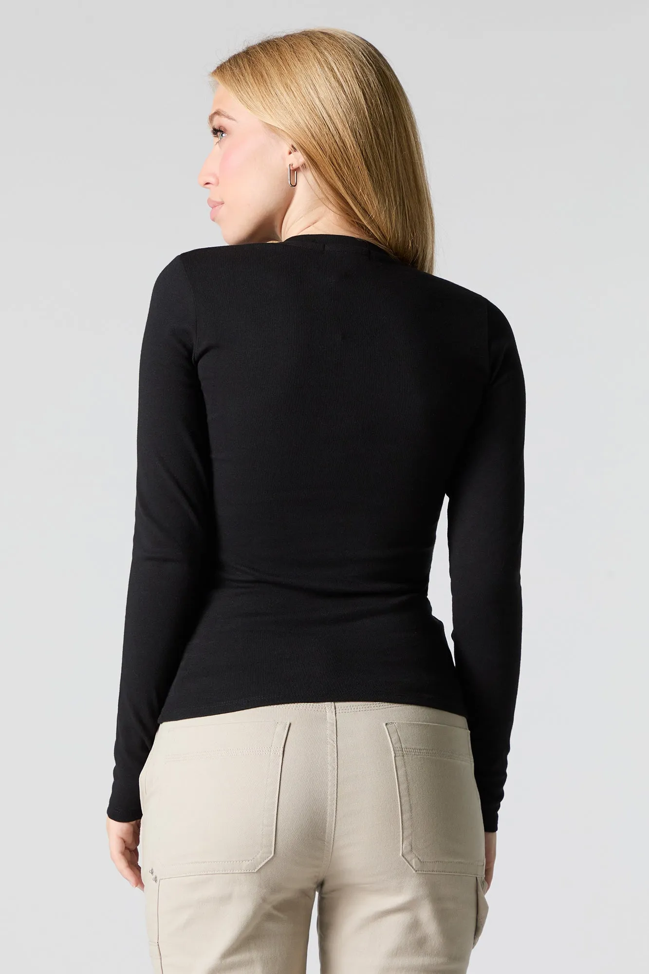 Everyday Crewneck Long Sleeve Top sold by Urban Planet product image thumbnail 5