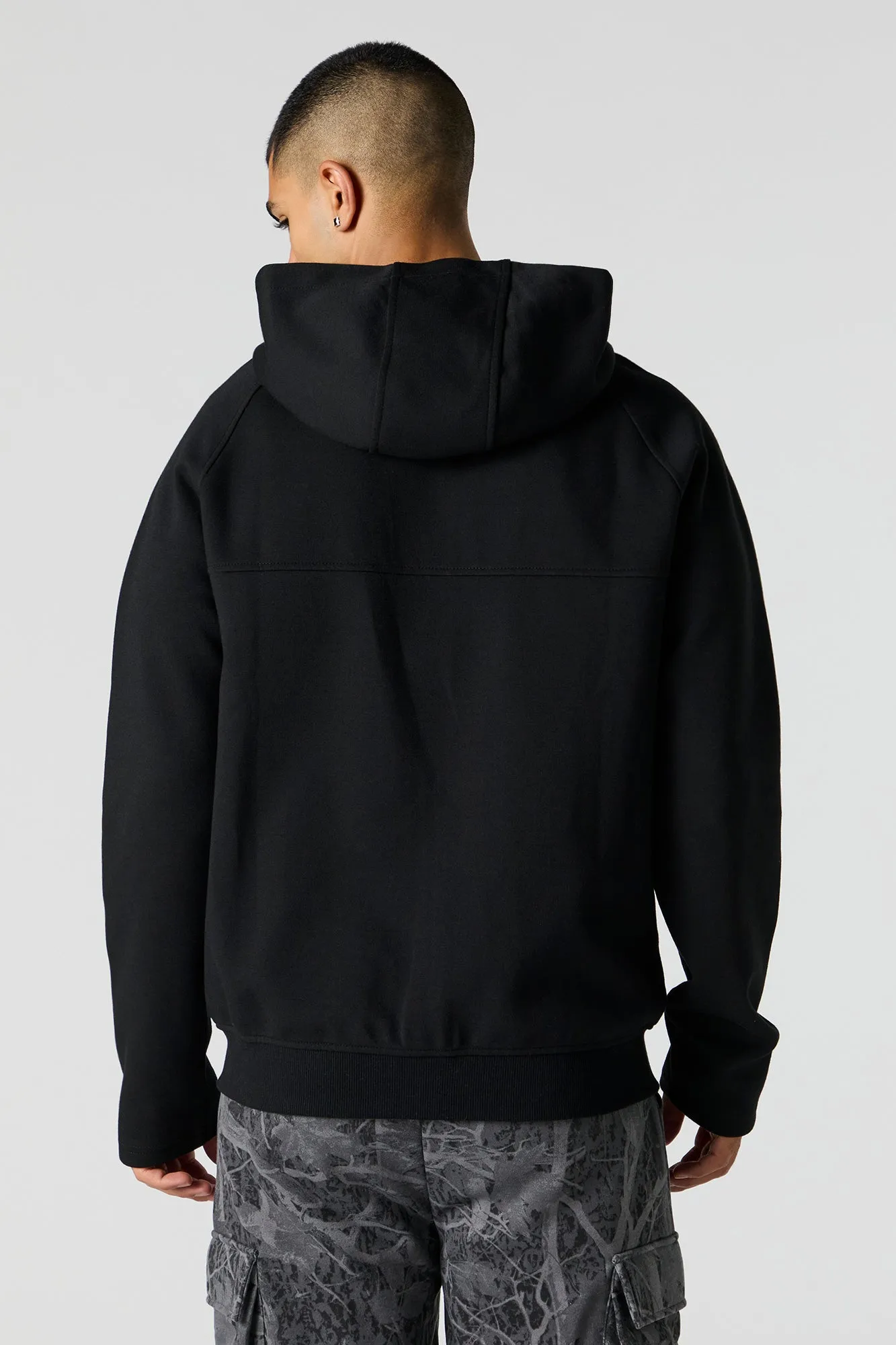 Active Full Zip Fleece Hoodie sold by Urban Planet product image thumbnail 5