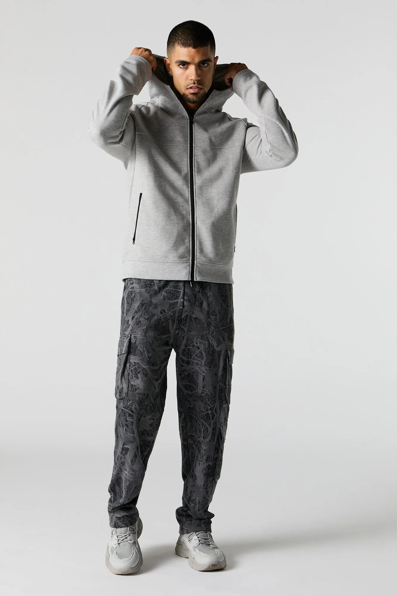 Active Full Zip Fleece Hoodie sold by Urban Planet product image thumbnail 3