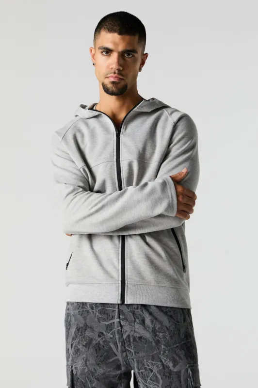 Active Full Zip Fleece Hoodie sold by Urban Planet