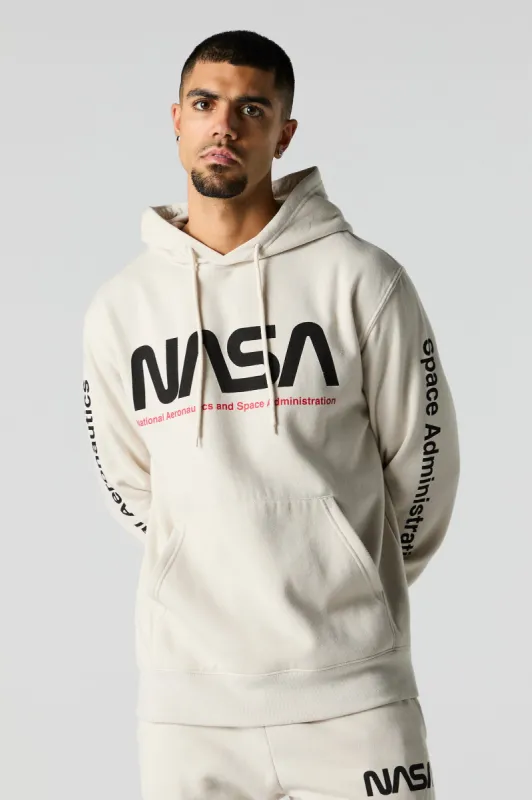 NASA Graphic Fleece Hoodie sold by Urban Planet