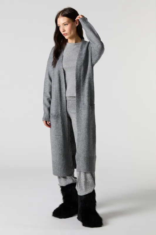 Cardigan long ouvert en tricot sold by Urban Planet