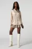 Satin Button-Up Top sold by Urban Planet