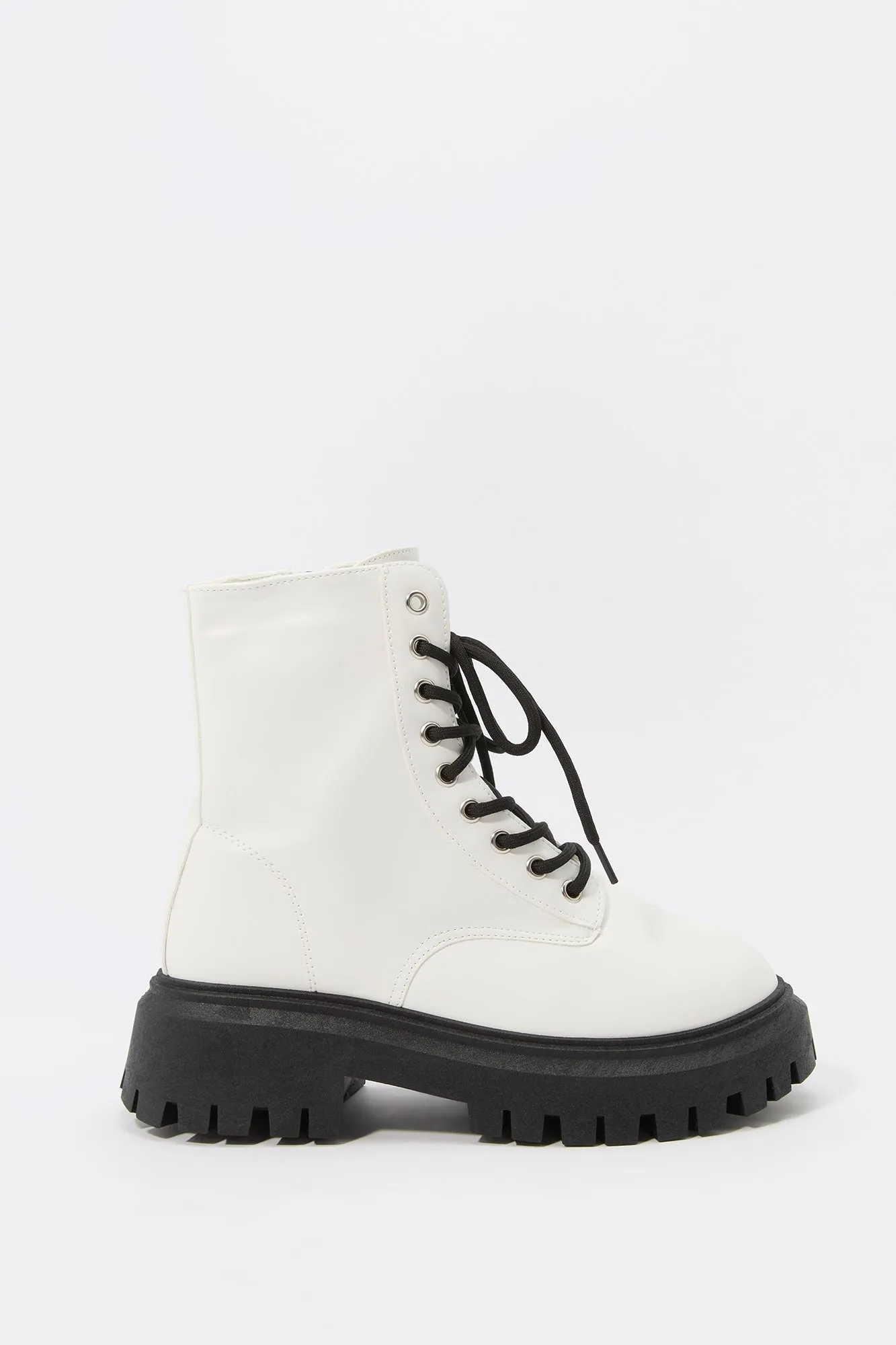 Bottes en similicuir à talon plateforme sold by Urban Planet product image thumbnail 2