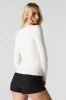 Ribbed Notched Long Sleeve Top sold by Urban Planet