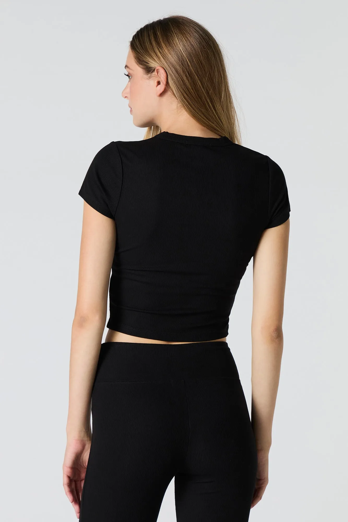 Active Ribbed T-Shirt sold by Urban Planet product image thumbnail 5