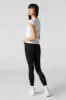 Legging doux à taille haute noir sold by Urban Planet