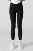 Legging doux à taille haute noir sold by Urban Planet