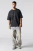 T-shirt surdimensionné imprimé avec motif brodé au dos sold by Urban Planet